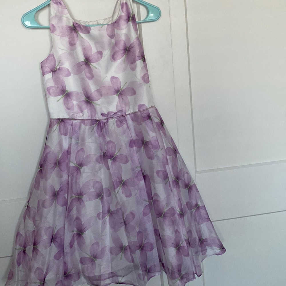 Girls size 12-13 monsoon dress, lightly used.